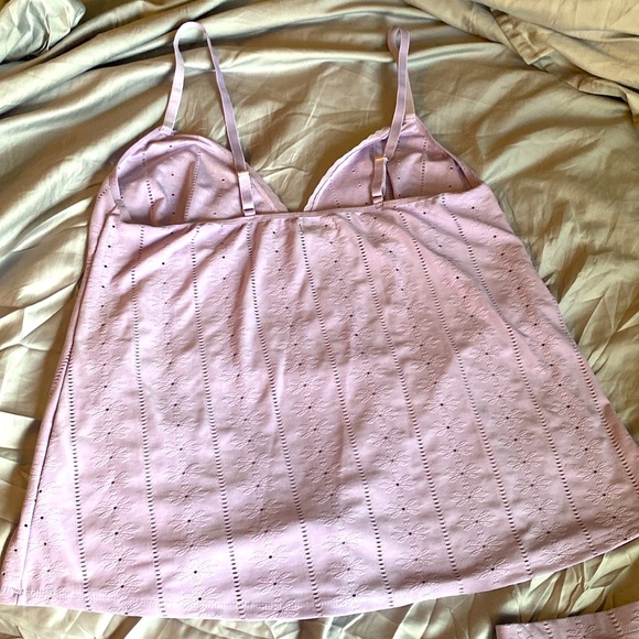 DAISY FUENTES Intimate Pajamas Set Purple Hue Nightie - Picture 6 of 10